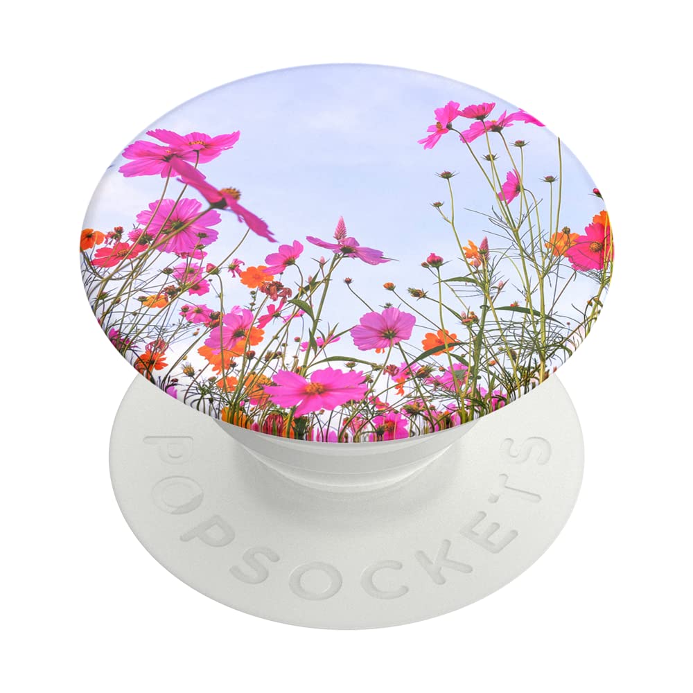 PopSockets Adhesive Phone Grip, Holder- Fuschia Bloom
