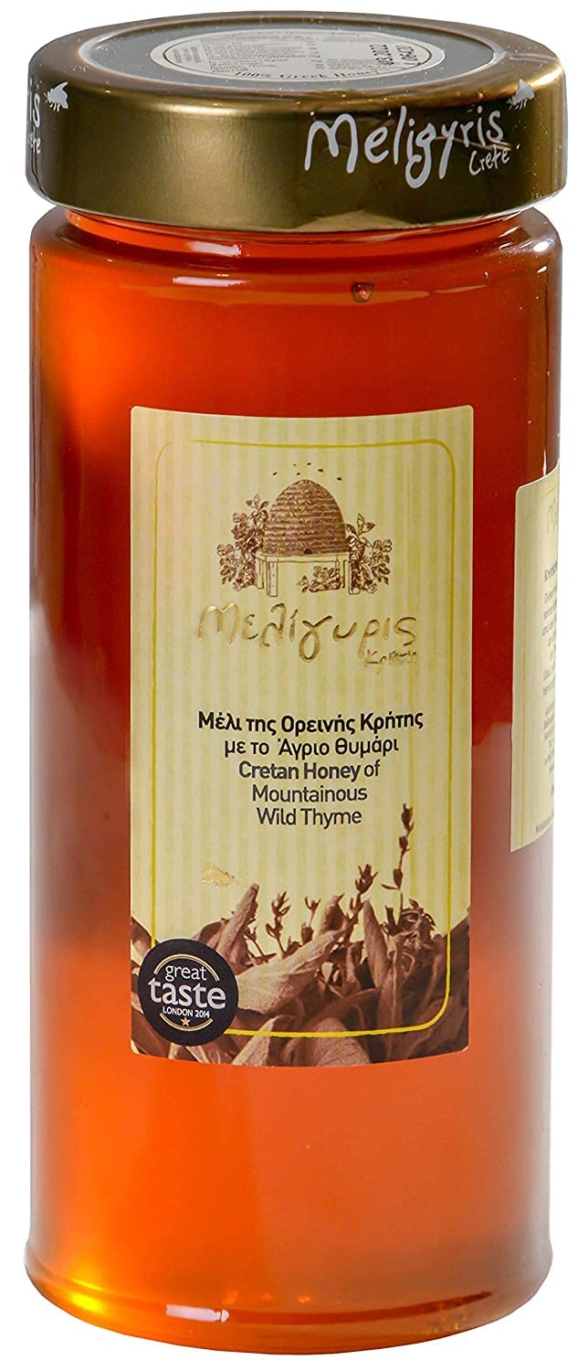 Meligyris Pure Thyme Greek Honey from Crete, Greece 100