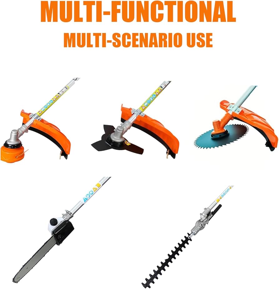 Amazon.com : 52cc Gas Weed Wacker,6 in 1 Weed Eater Gas Powered