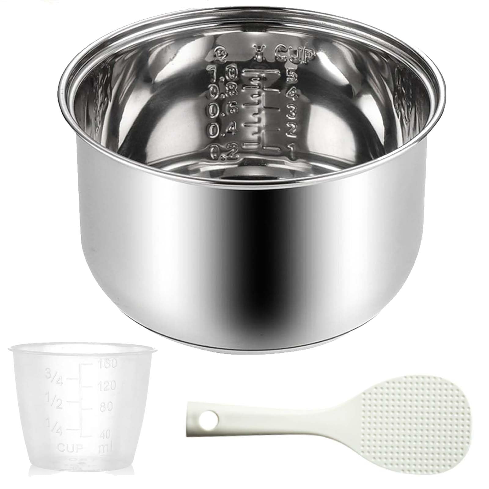 Amazon.com: Rice Cooker Pot Replacement, 304 Stainless Steel