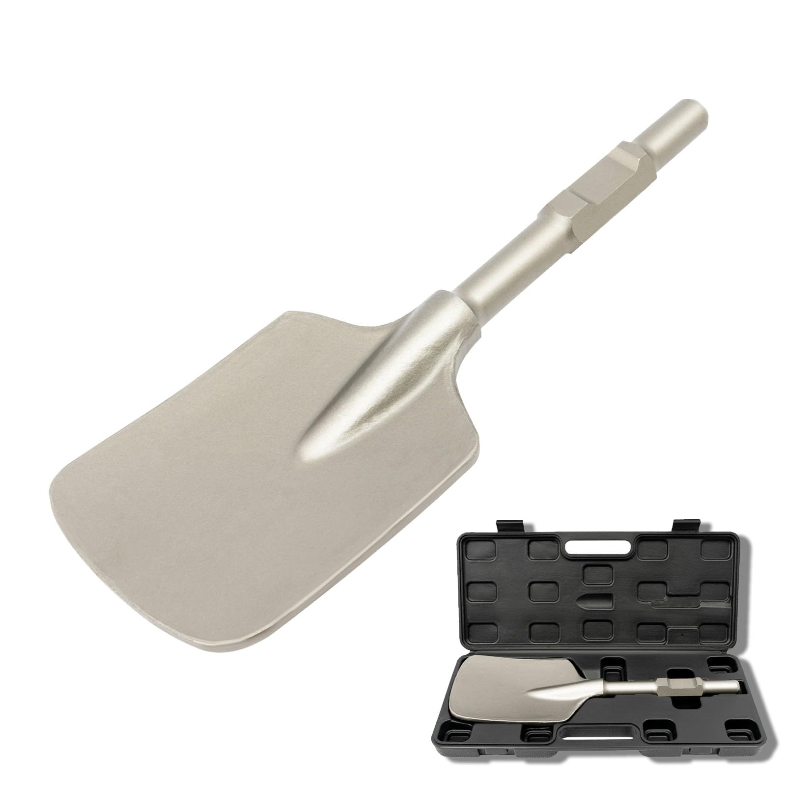 JAYGOVAN 1-1/8 in Shank Chisel Bit 17.3