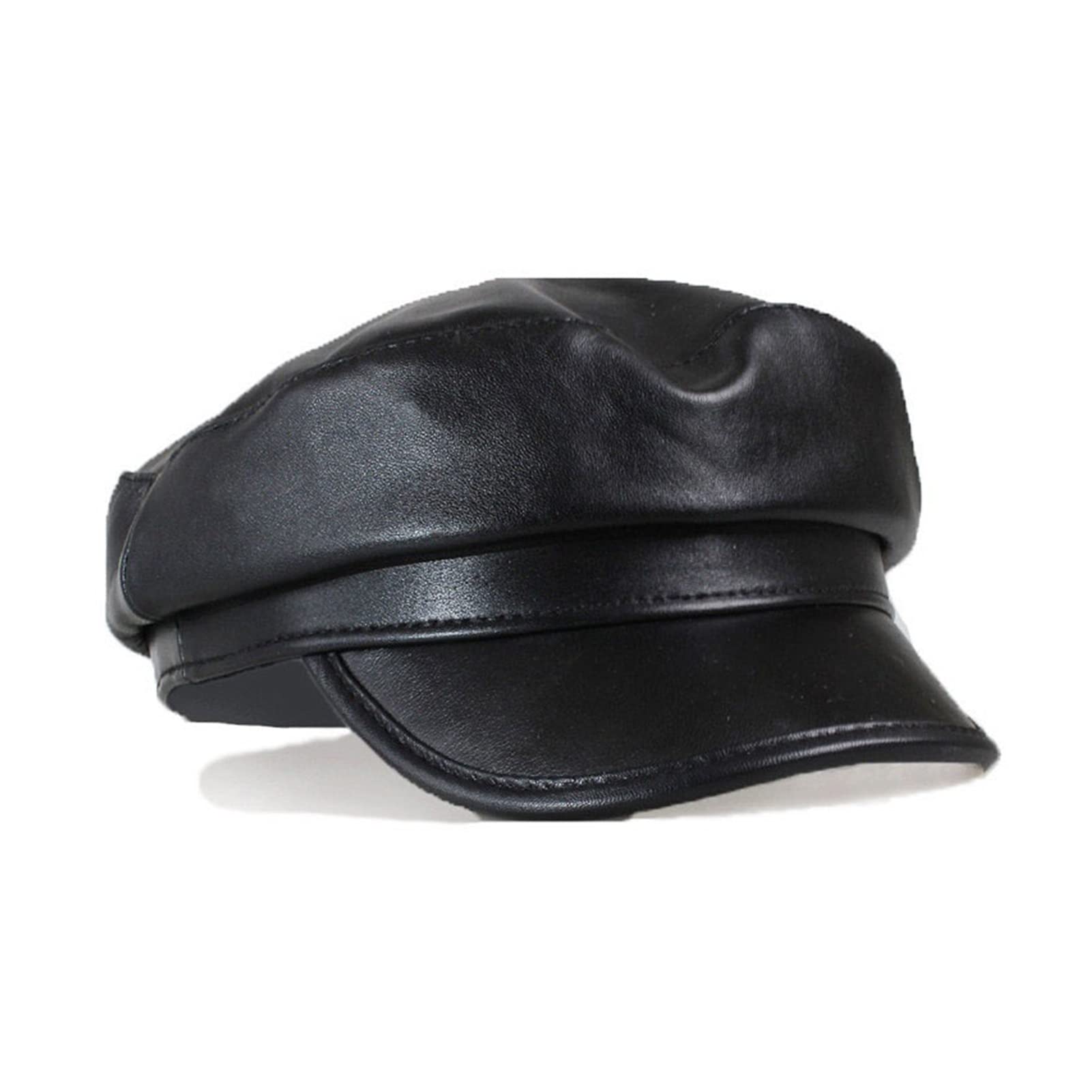 Prawdziwej Skóry Mężczyźni Kapelusz Baseball Czapka Męska Real Leather Dorosłych Kapelusze Czapki