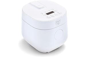 GreenLife Non-Stick Ceramic Rice Cooker for Perfect Fluffy, Healthy Rice and Grains