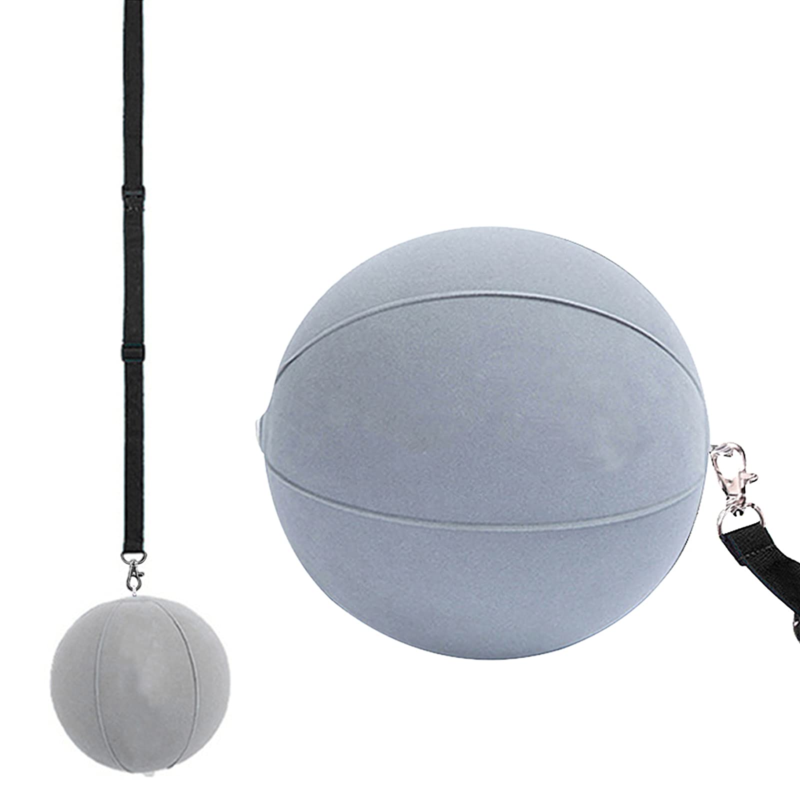 Golf Smart Ball Training Aid Impact Inflatable Balls with Air Pump Adjustable Lanyard Assist Teaching Posture Correction Trainer Aids for Men Women Beginner Golfer