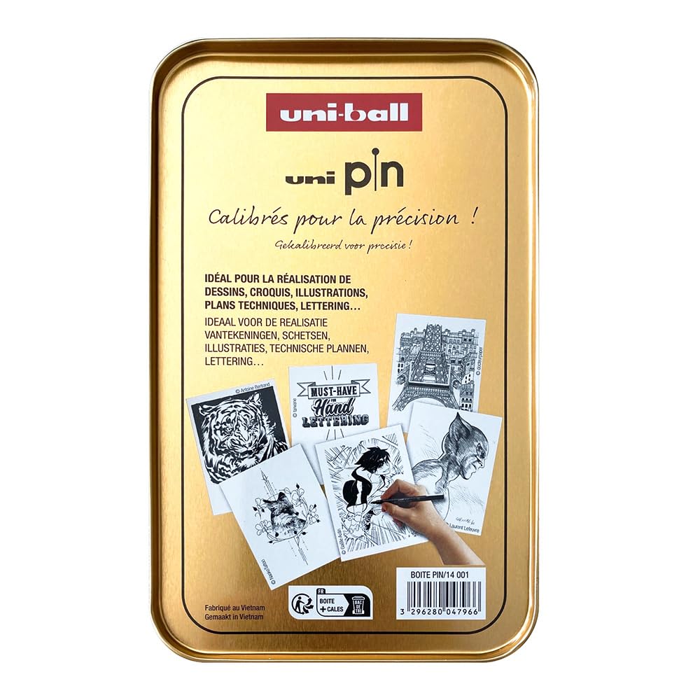 BOITES DE 14 FEUTRES Uni Pin FA 2022