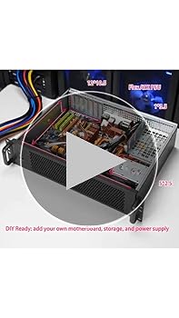 Amazon.co.jp: IPCHASSIS 2U ATX ラックマウントシャーシ奥行13.38