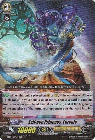 Cardfight!! Vanguard TCG - Princesa del mal de ojo, Euryale (BT05/019EN) - Despertar de las cuchillas gemelas