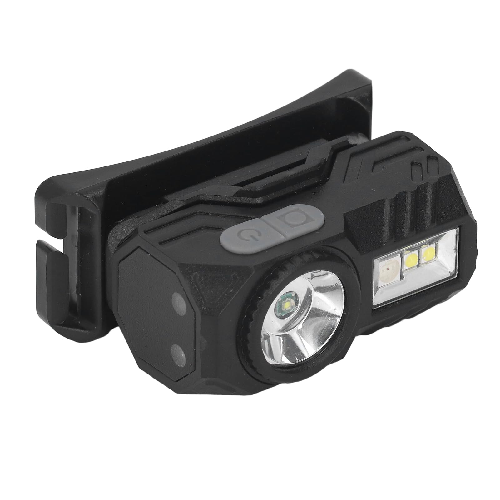 Naroote Motion Sensor Headlamp, Multiple Modes High Brightness LED Headlight, RGB Breathing Light Head Torch with Magnetic Attachment, Ideal for Outdoor Activities & Daily Use (Black)