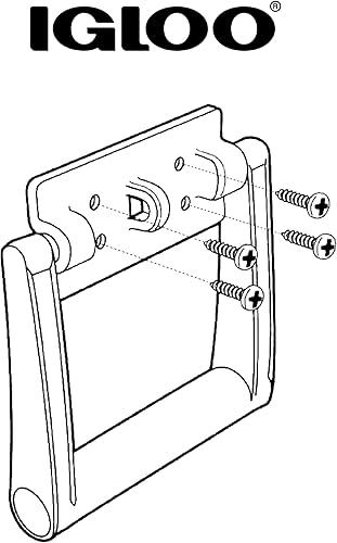 Miniatura 3 de Igloo 21025 - Mango enfriador de 90-100 cuartos de galón (blanco, 1 manija)