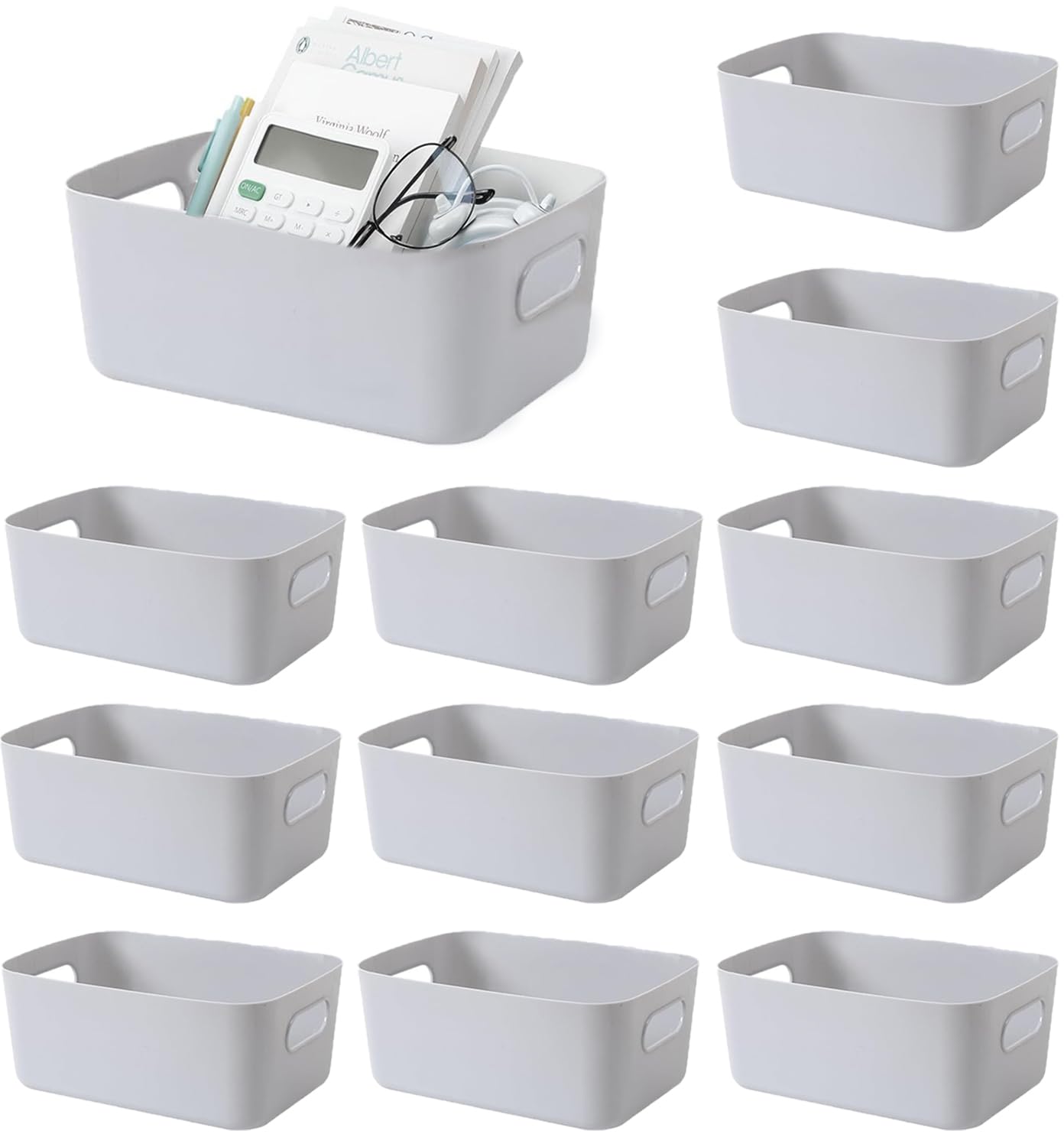 Boite rangement gain de place panier rangement plastique placard cuisine 12 boîtes