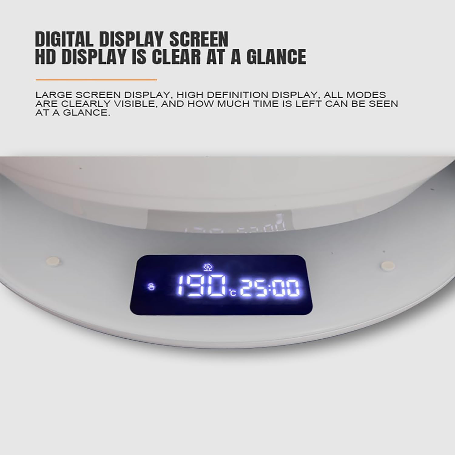Máquina de cocción automática, tambor inteligente para freír y guisar, rotación de 360° con pantalla digital, ángulo de inclinación del cuerpo ultra ancho, aparato de cocina versátil