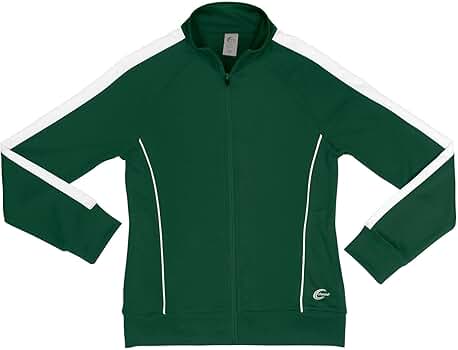 chassé Advantage Warmup Jacket (Adult Sizes) (Dark Green, XS) at