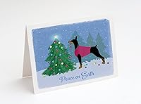Vista 6 de Basset Hound Tarjetas de Navidad Raza de Perro Paz en la Tierra Juego de 8 Tarjetas en Blanco y Sobres Tamaño A2