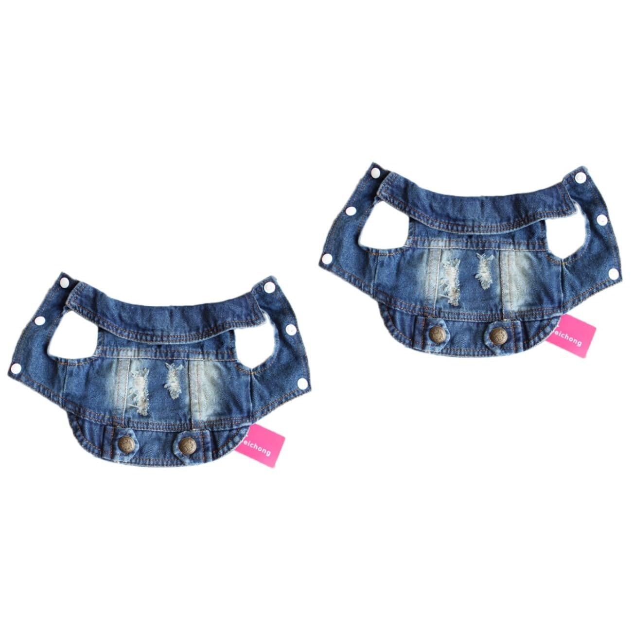 Sweat à capuche en jean pour chien Housoutil : confort et style denim
