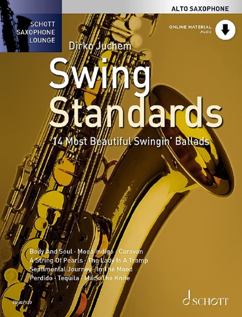 Swing Standards: 14 Most Beautiful Swingin' Ballads. alto saxophone.