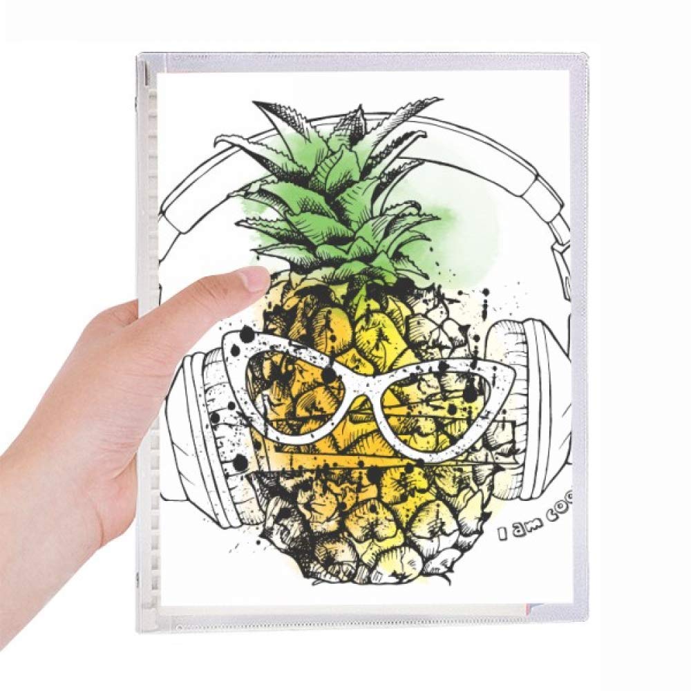 Cahier de notes à spirales ananas pour ne plus perdre vos idées