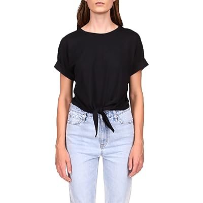 Sanctuary All Day Tie Tee black
