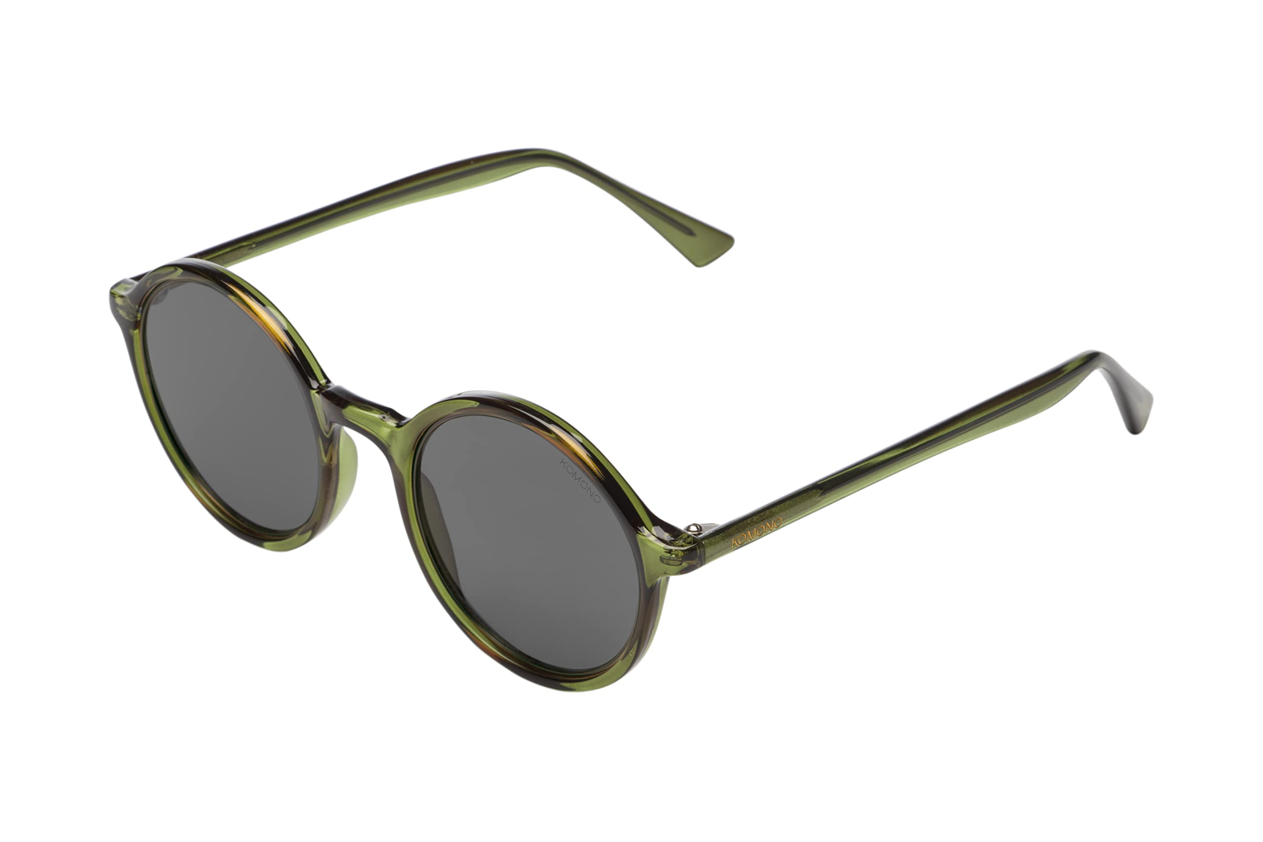 KOMONO Madison Unisex Round Sunglasses for Men and Women with UV Protection and Scratch-Resistant Lenses
