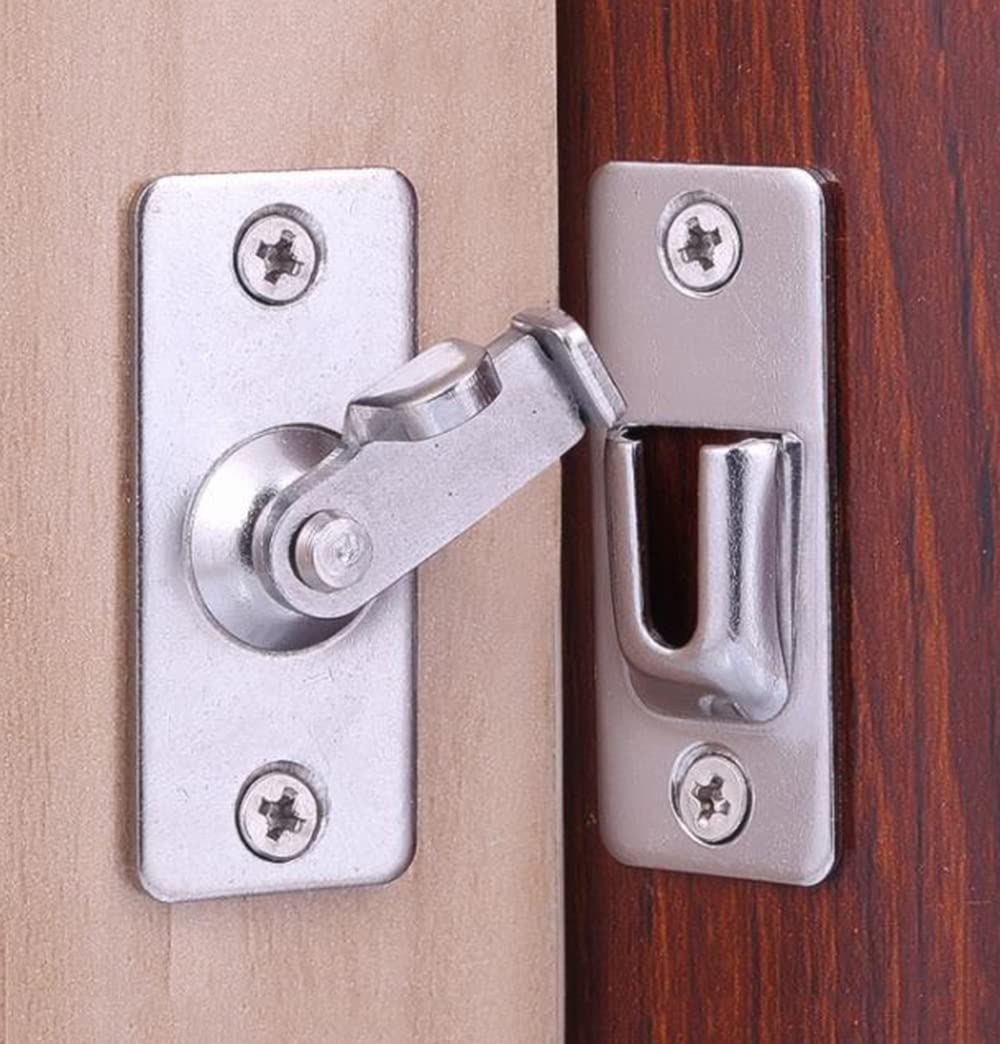 Buy Small barn PushPull Door Lock 90Degree RightAngle Door Lock Bolt