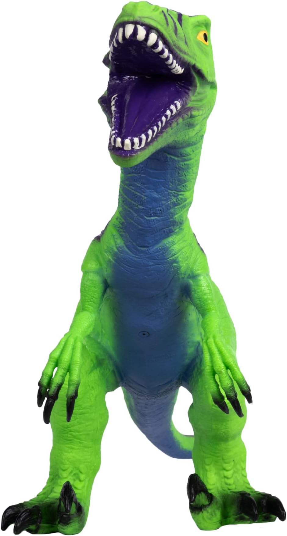 Soft Jumbo Velociraptor | Kids Play Dinosaur | Learning Through Play | Includes Dinosaur Toy and Fun Fact Card