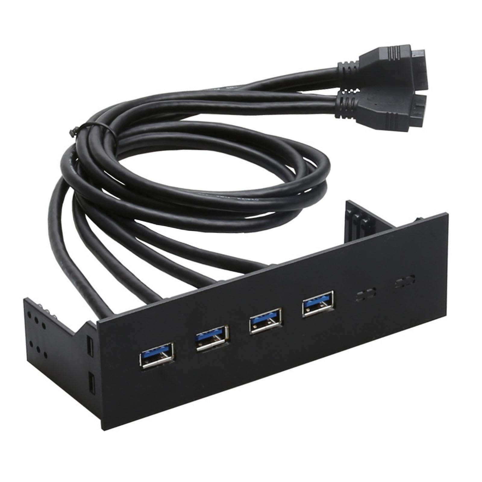 5.25 inch USB Front Panel Hub for PC Computer Case Optical Drive Front Panel 4 Ports USB 3.0-image-34