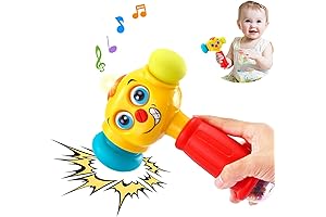 VATOS Musical Light Hammer Toy for Babies 12-18 Months