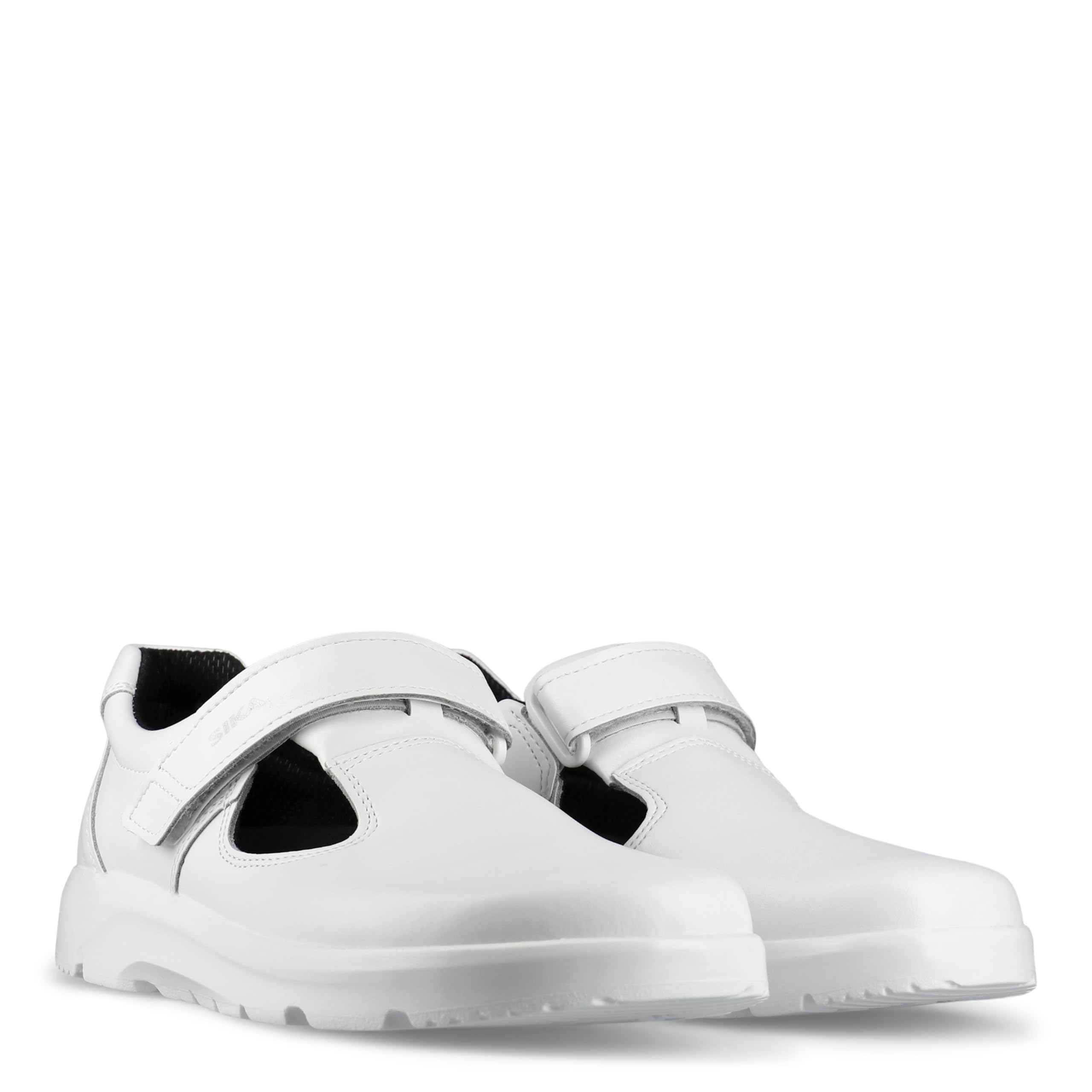 Sandalia OptimaX sin puntera blanco O1 + SRA + negro 191