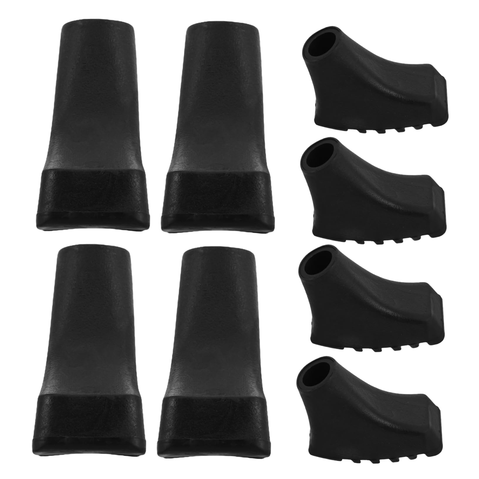 KICHOUSE Nonslip Trekking Pole Tips Durable Hiking Pole Foot Covers for Enhanced Grip During Outdoor Activities Like Camping Walking and Climbing