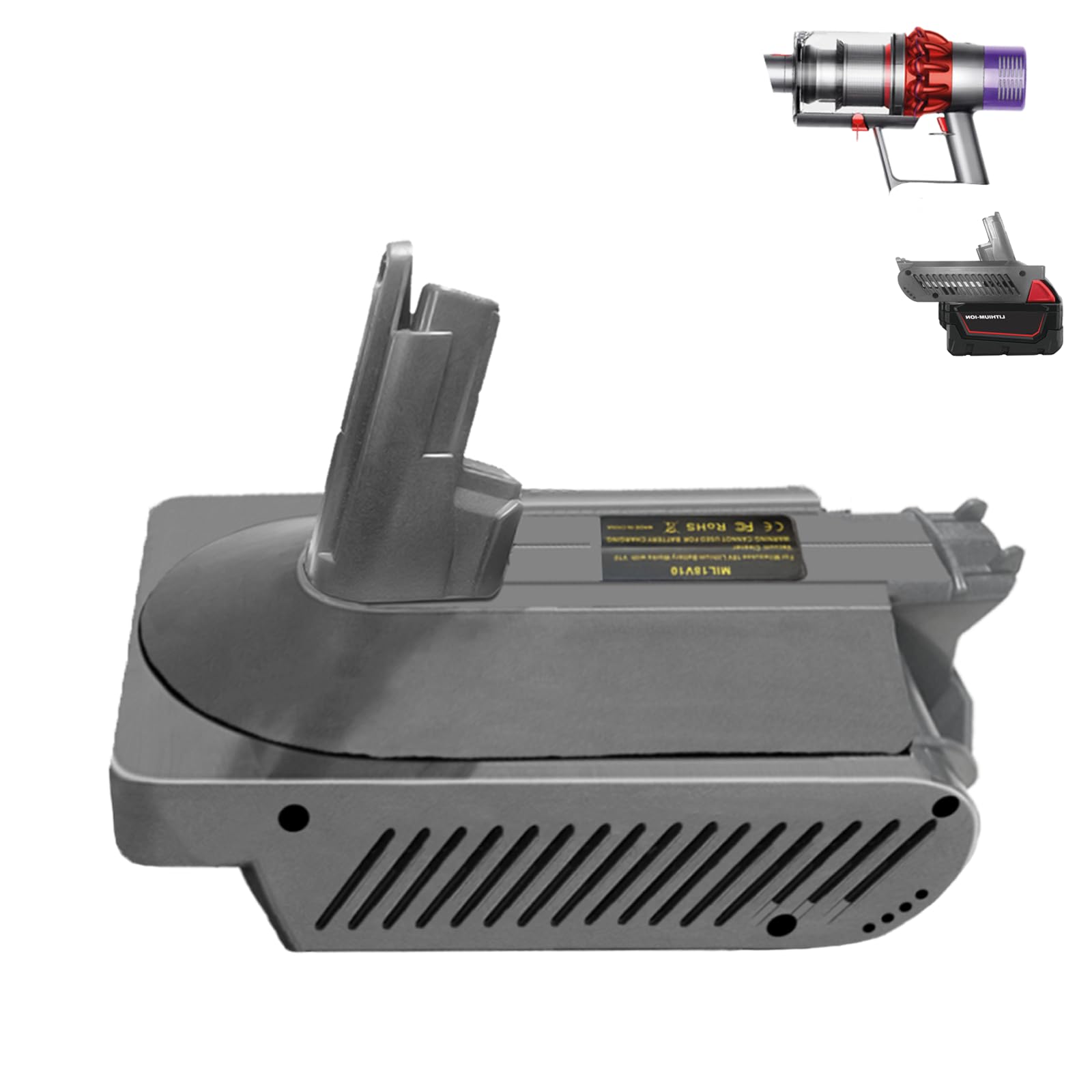 Amazon.com: DEWDYS V10 Adapter for Dyson V10 Screw-in,for