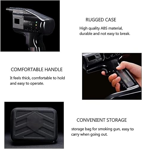 Miniatura 4 de Kit de ahumador de cóctel, pistola de burbujas ahumada de mano, extracto de hierbas, aceite esencial para ahumar, ideal para alimentos ahumados,