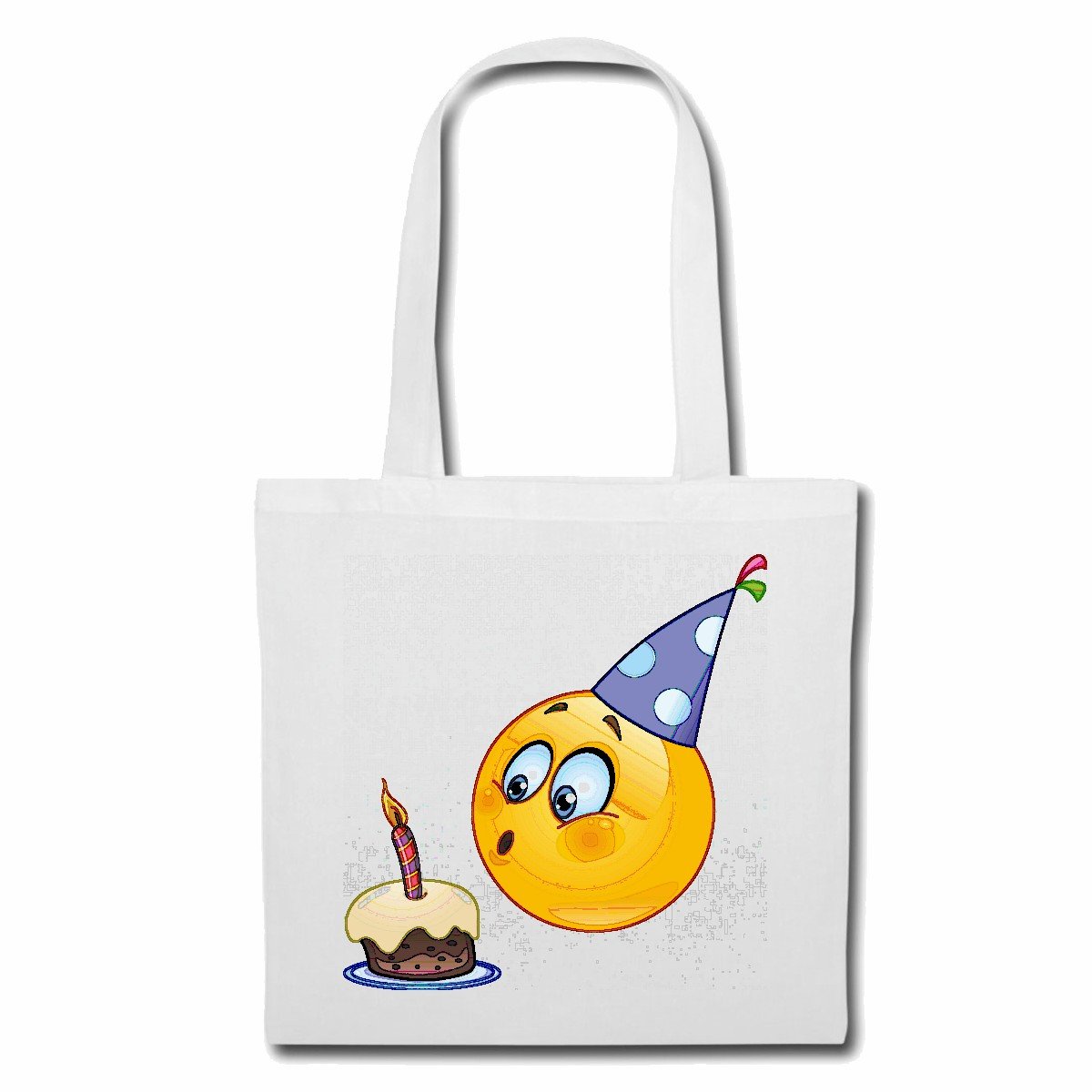 Buy Shoulder Bag"SMILEY AS BIRTHDAY KID WITH CAKE AND CANDLE"SMILEYS