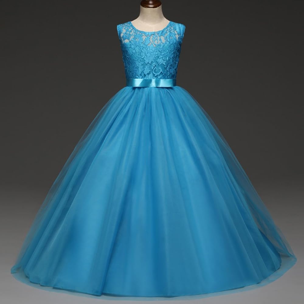 Amazon.com: Little Big Girls Vintage Floral Lace Sleeveless Floor Length Dress Long Bridesmaid Wedding Party Dress First Communion A Line Evening Formal Prom Pegeant Maxi Tulle Dance Ball Gown Blue 4-5: Clothing, Amazon.com: Little Big Girls Vintage Floral Lace Sleeveless Floor Length Dress Long Bridesmaid Wedding Party Dress First Communion A Line Evening Formal Prom Pegeant Maxi Tulle Dance Ball Gown Blue 4-5: Clothing,