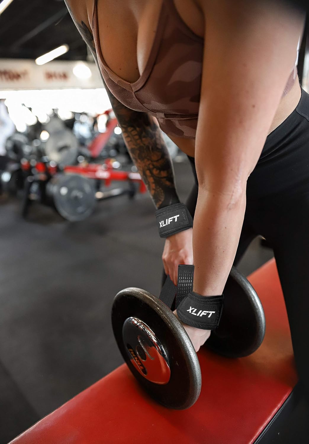 XLIFT Lifting Straps Krafttraining - Bodybuilding Kreuzheben Powerlifting Gurte Gym Zubehör