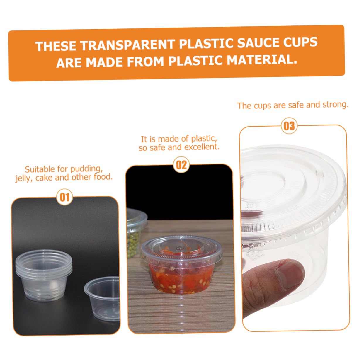 212 Main 0.5 oz Souffle Portion Cups, White