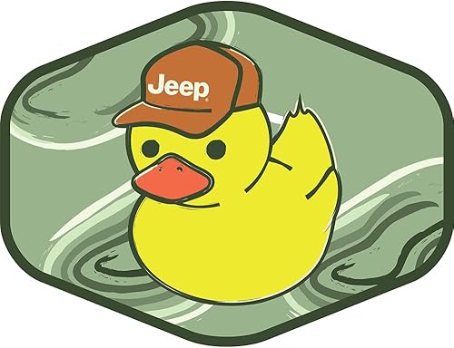 Miniatura 9 de Jeep Duck - Calcomanías de vinilo serigrafiadas con texto en inglés "It's a Jeep Thing", de 4 x 3 pulgadas, perfectas para laptop, taza de viaje,