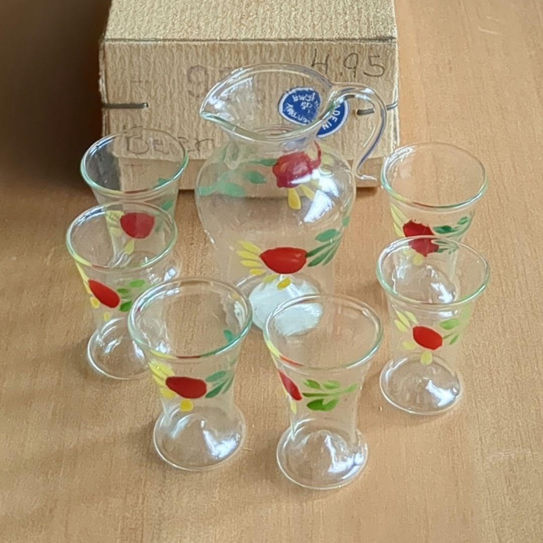 銀製ミニチュア シャンパンとグラス O ミニチュア雑貨 飲み物シリーズ