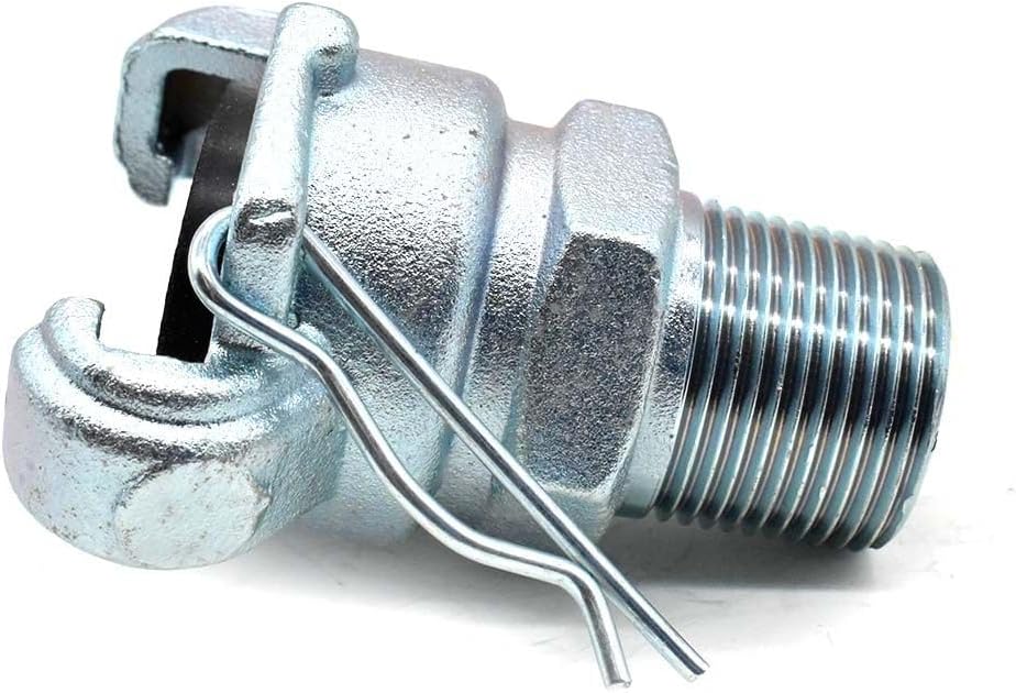 Interstate Pneumatics CU-851 3/4 Inch Male NPT Straight Through Jack Hammer Coupler-Pack of 100