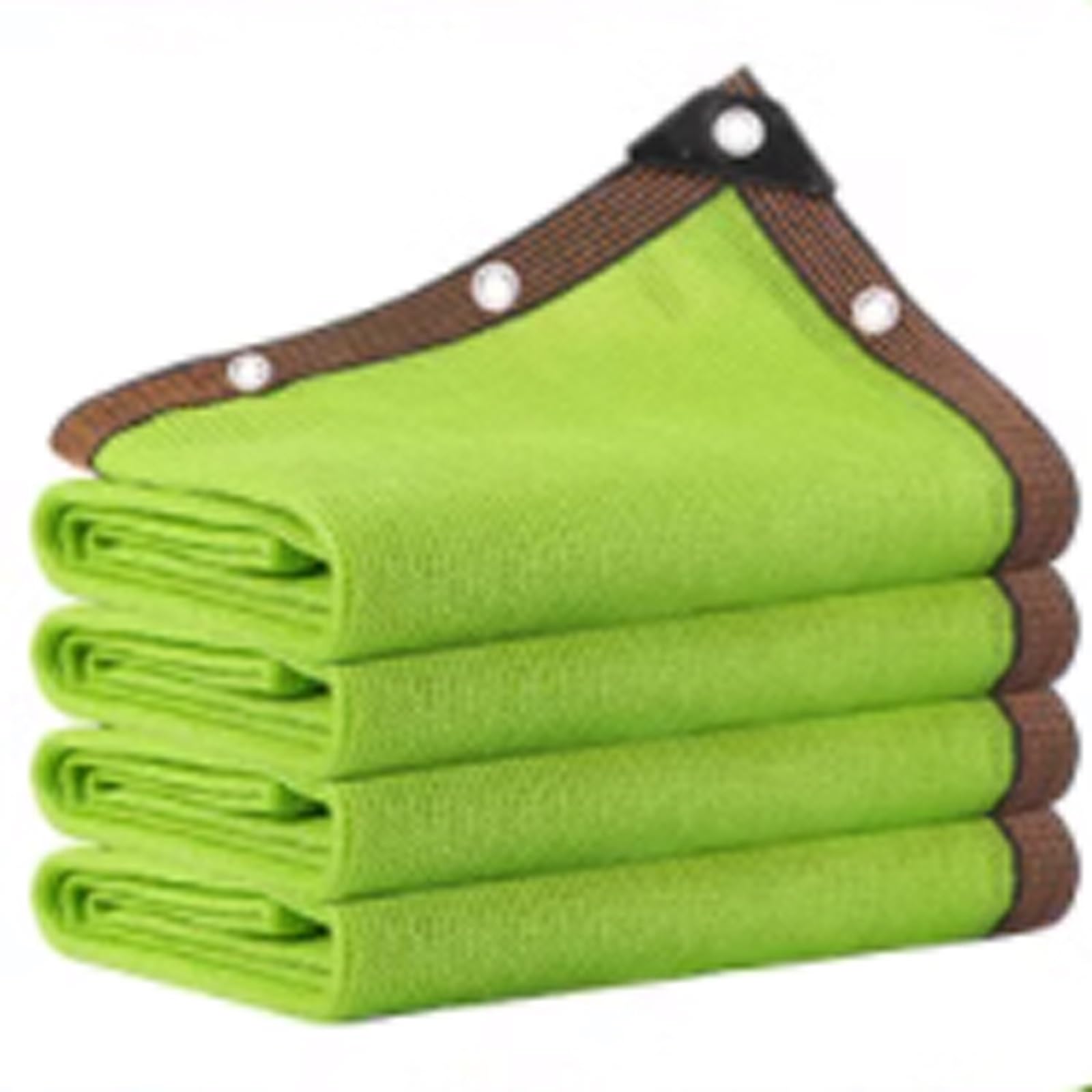 Voile d'ombrage rectangulaire 80% UV avec cordon pour terrasse et jardin