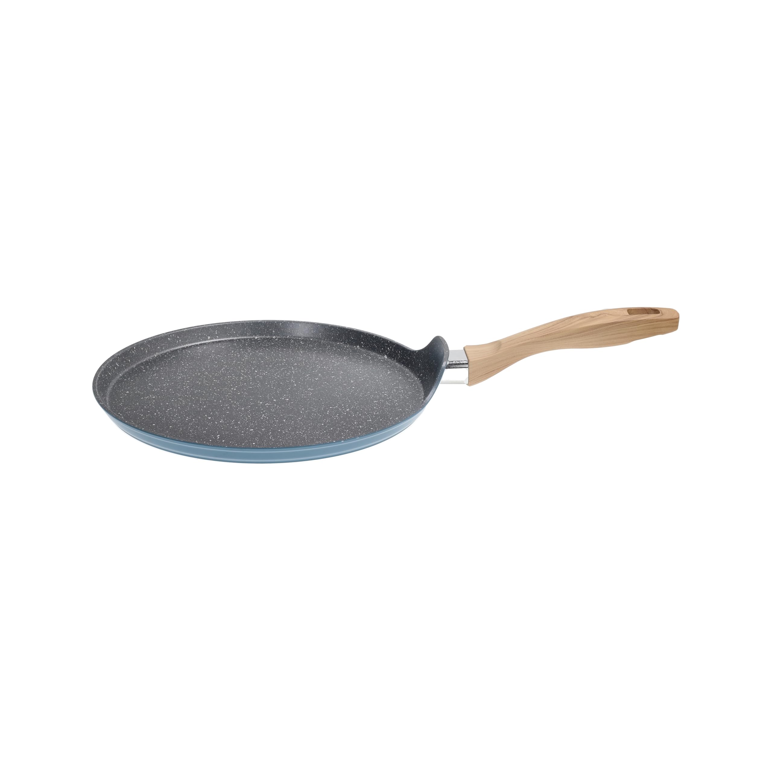 Tognana Skyline Crepe Pan 25 cm, Aluminium, Blue
