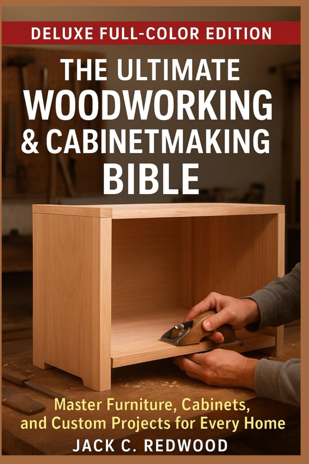 THE ULTIMATE WOODWORKING & CABINETMAKING BIBLE: Master Furniture, Cabinets, and Custom Projects for Every Home