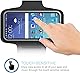 MMOBIEL Sport Armband kompatibel mit Samsung Galaxy S20 FE/S20 (+)/Note 20 (Ultra)/10/9 (+)/M31/M21/M11/A91/A71/A52 /A51/A42/A41/A21-6.8 inch (Schwarz) Soft Stretch reflektierend verstellbar