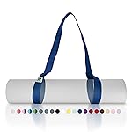 Tumaz Yoga Mat Strap [MAT NOT Included] (2 Sizes) with Extra Thick & Comfy Delicate Texture, Adjustable Yoga Mat Carrier