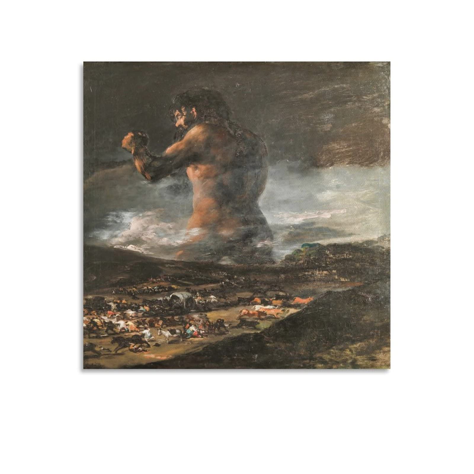 迫力の ゴヤ ｛巨人｝ フランシスコ・デ・ゴヤ 進撃の巨人