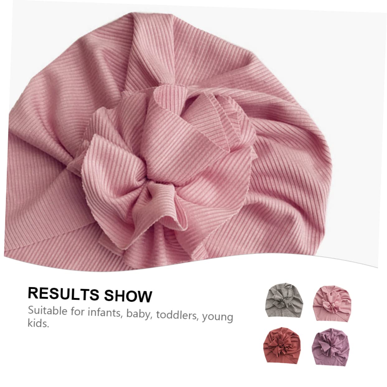 Gorra De Flor De Bebe Diadema para Niños Sombrero Anudado Recién Nacido Gorro Bebe Recien Nacido Gorritos Bebé Recién o Gorro De Bebé De Hilo De