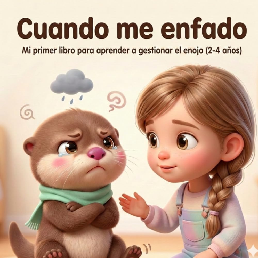 Cuando me enfado: Nuna y Emi aprenden a calmar sus rabietas (2-4 años): Educación emocional infantil dando ayuda para tener una crianza respetuosa, es ... (Pequeñas emociones, grandes aprendizajes)