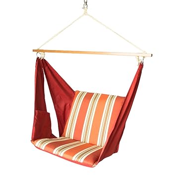 Slack Jack Butterfly Fabric Swing (Red and Brown)
