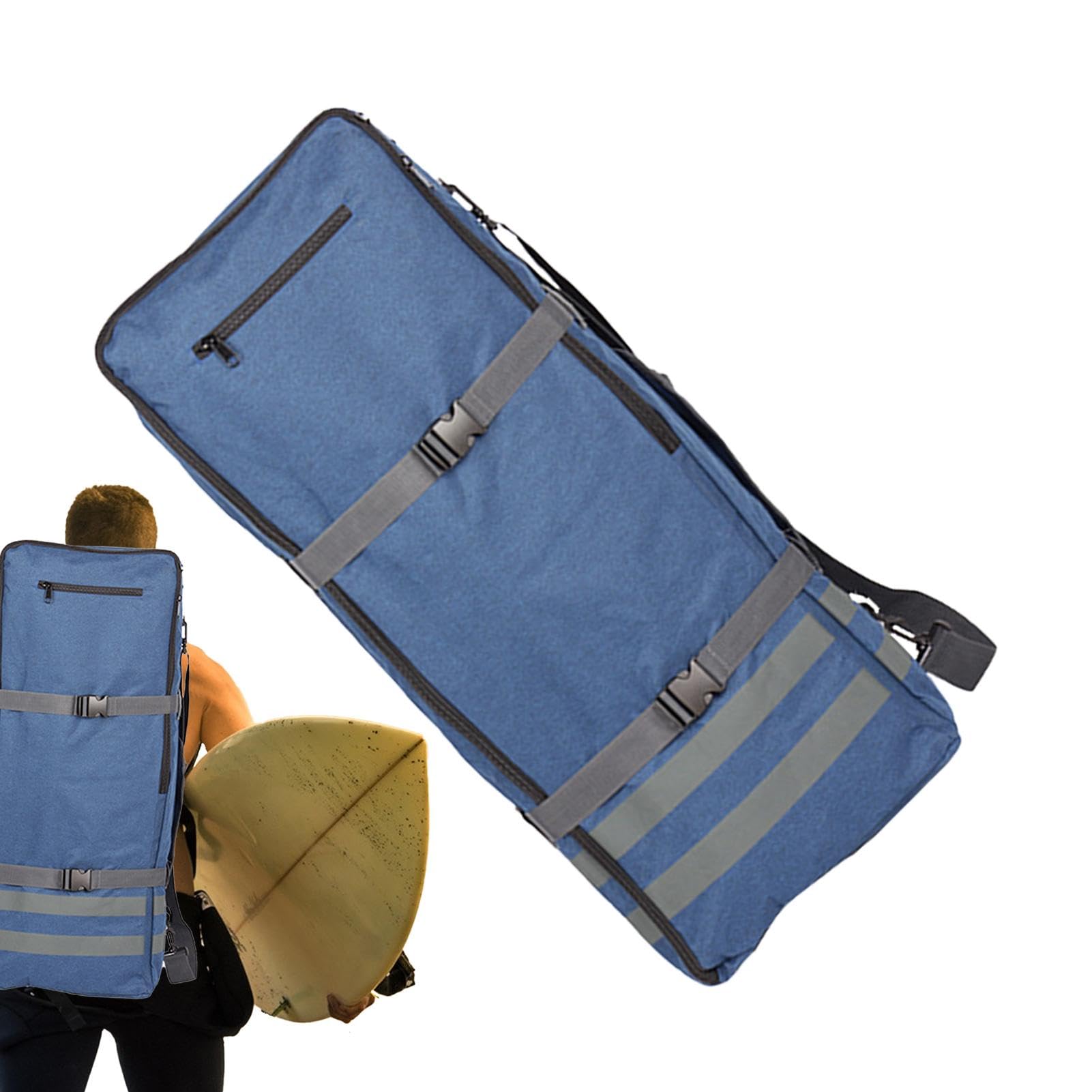 Sac à dos pour planche à pagaie, sac pour planche à pagaie | Sac à dos | gonflable Paddleboard 84L grande capacité | Sac à dos gonflable pour planche à pagaie, bretelles réglables, rangement pour pl