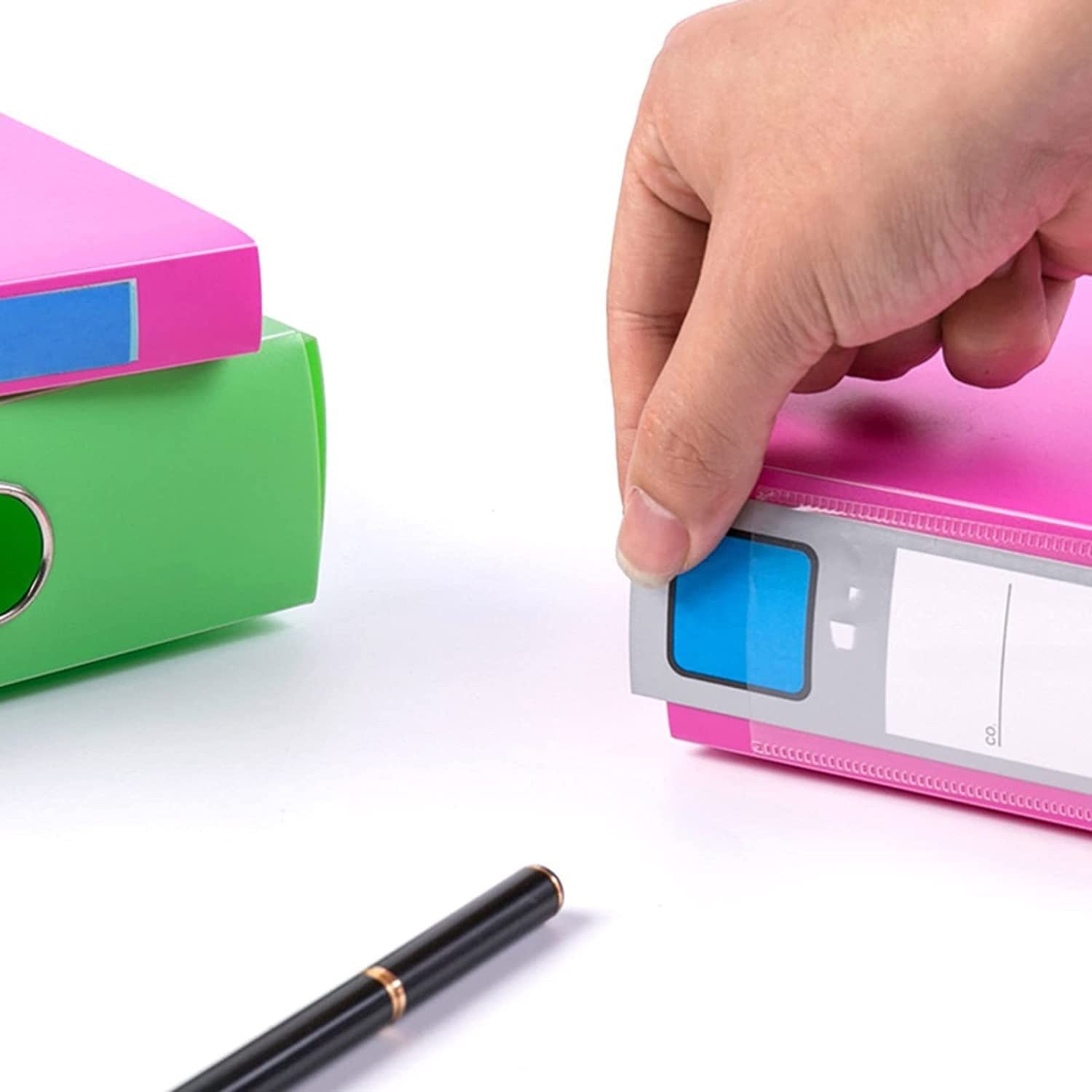 Aktenordner 5 Bunte Aktenhalter Dokumentenboxen Faltakten-Aufbewahrungskoffer Organizer Für Schulbüro Mappe Organizer