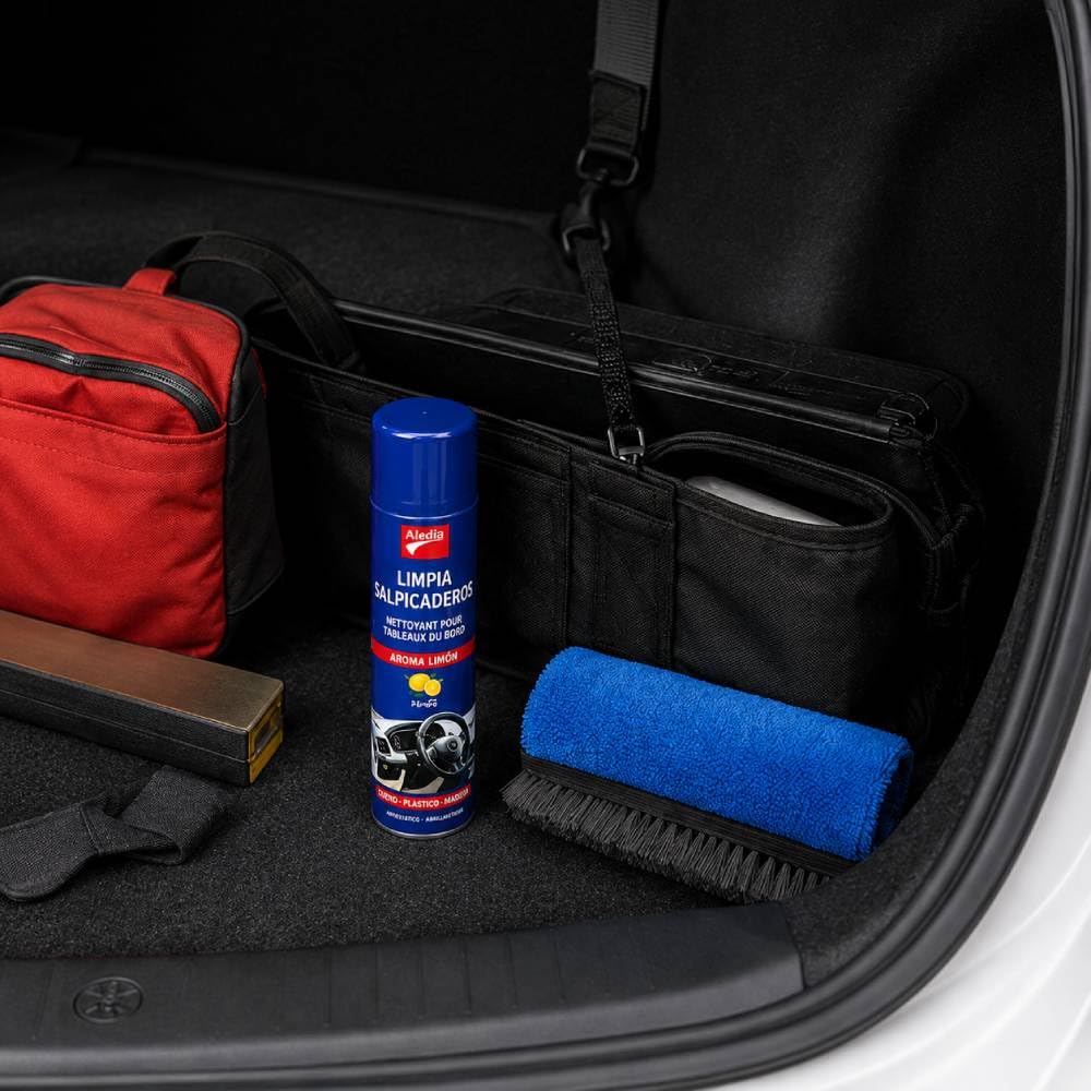 Limpia Salpicaderos con Compartimento Secreto Oculto | Spray de Limpieza con Escondite Oculto Original | Caja Fuerte Camuflada Portátil para Guardar Objetos de Valor (750 ml)