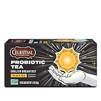 Vista 1 de Celestial Seasonings Té negro probiótico, 18